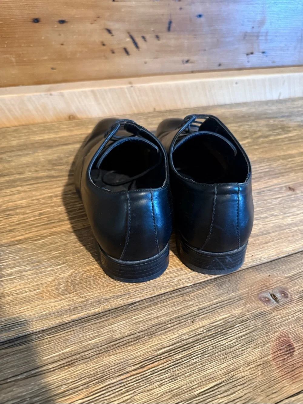 Classic Black Men's Dress Shoes